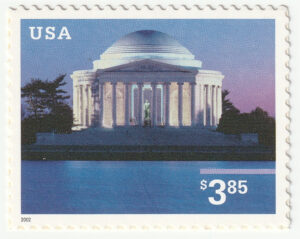 Jefferson Memorial, Priority Mail