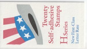 Uncle Sam's Hat, 20 stamp vending booklet