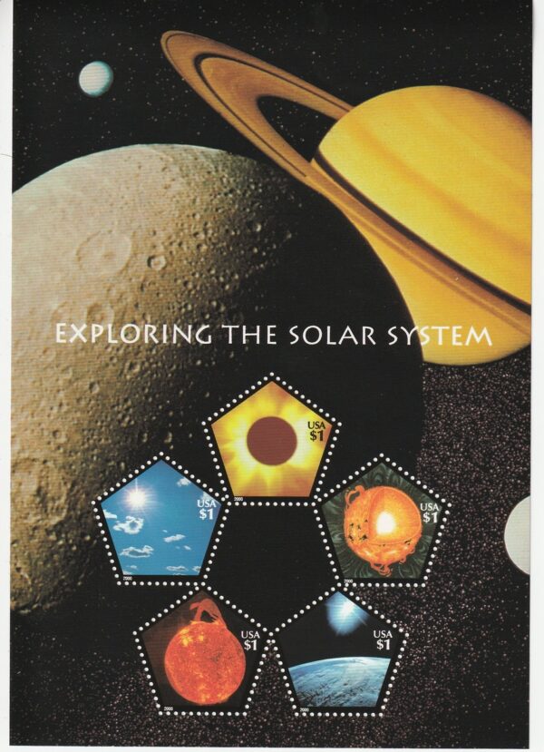 Exploring the Solar System Souvenir Sheet