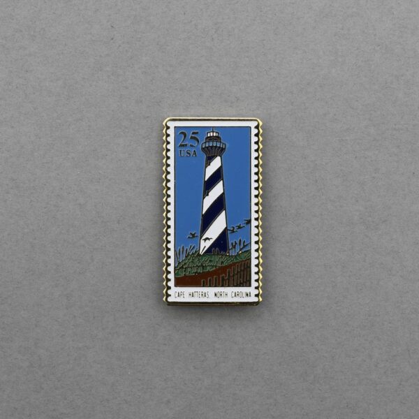 1990 East Coast Lighthouses: Cape Hatteras Enamel Pin