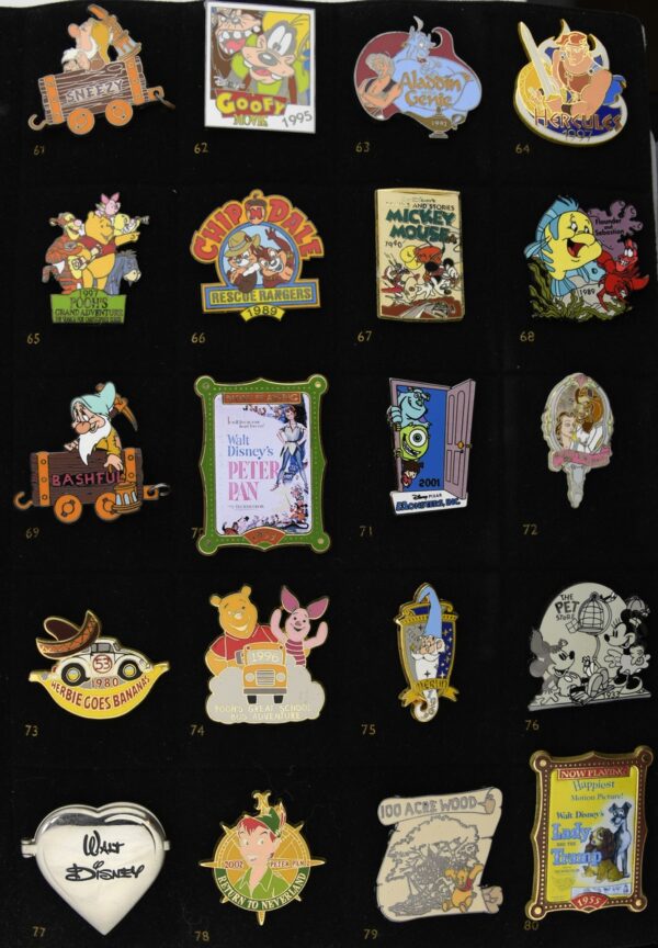 Disney 100 Years Of Dreams Pin Set Complete w/ Binder - Virginia 100th pin - Image 5