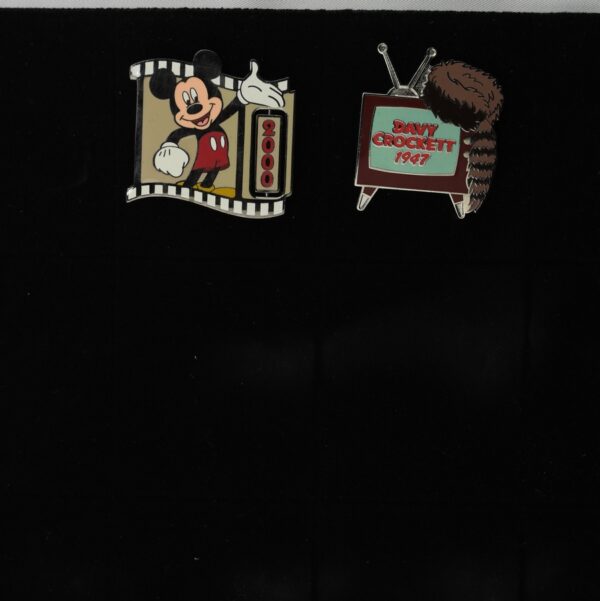 Disney Countdown to the Millennium Pin Set Complete w/ Binder - All 101 Pins +Crockett Error Pin - Image 2